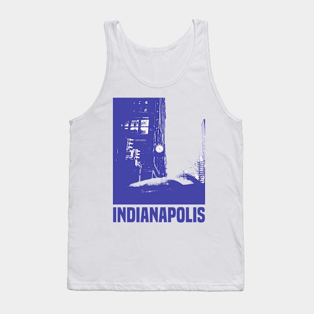 Indianapolis Tank Top by Den Vector